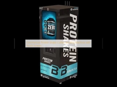 เครื่องจำหน่ายกาแฟเชคโปรตีนเชิงพาณิชย์พร้อมหน้าจอสัมผัส