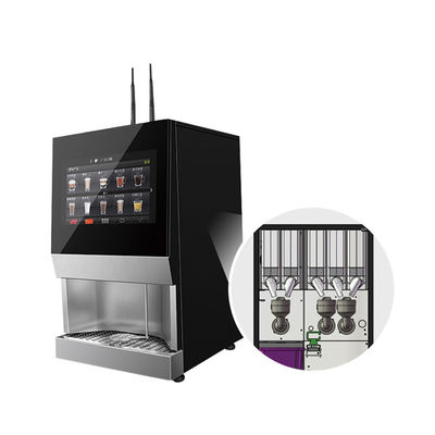ซื้อ SS304 เครื่องขายชาและกาแฟกระจกหมักสําหรับร้านอาหาร การผลิตออนไลน์