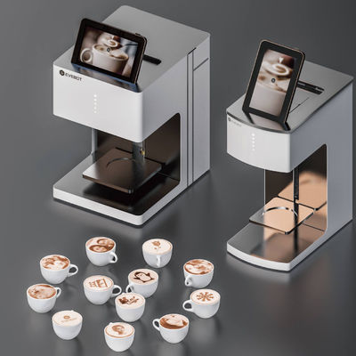 OEM ODM เครื่องพิมพ์กาแฟ เครื่องพิมพ์ Latte Art 600DPI
