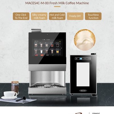 ซื้อ เครื่องขายกาแฟอัตโนมัติ 220V เอสเพรสโซ่ ใช้ในร้านอาหาร การผลิตออนไลน์