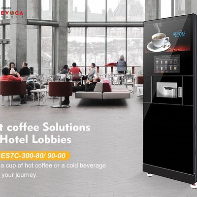 เครื่องขายกาแฟสําหรับร้านค้าที่ได้รับการรับรอง CE