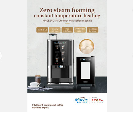 ซื้อ Macas เครื่องขายกาแฟแบบอัตโนมัติ การผลิตออนไลน์