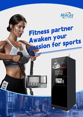 GYM จําหน่ายโปรตีนชัก เครื่องขายเองด้วยจอโฆษณา 27 นิ้ว