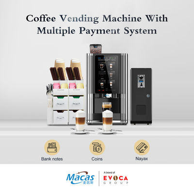 ซื้อ เครื่องขายกาแฟเอสเพรสโซ่ร้อนและเย็นมืออาชีพ OEM การผลิตออนไลน์