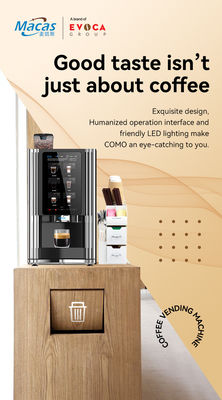 ซื้อ จอสัมผัส เครื่องขายกาแฟพาณิชย์สําหรับแคปปูชิโน ลาเต้ โมคา การผลิตออนไลน์