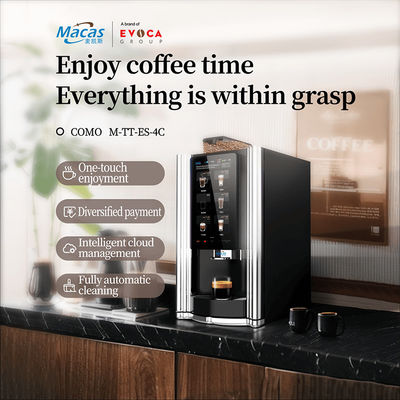 ซื้อ 15.6 Inch Touch Screen Bean To Cup Coffee Vending Machine การผลิตออนไลน์