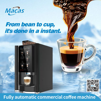 ซื้อ เครื่องขายกาแฟจากถั่วไปสู่ถ้วย เครื่องขายเหลวและขนมปูนแบบเลือก สําหรับความต้องการธุรกิจของคุณ การผลิตออนไลน์