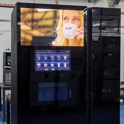 ราคาดี เครื่องขายชากาแฟอัตโนมัติ 220VAC พร้อมเครื่องทําน้ําแข็ง ออนไลน์
