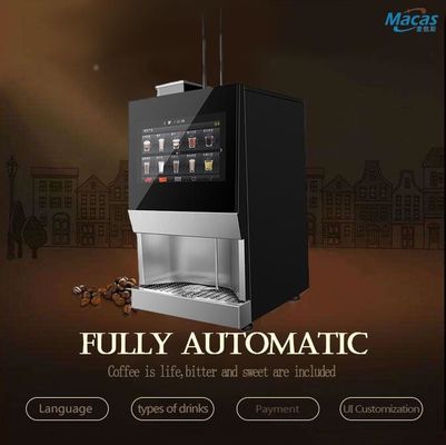 ราคาดี เครื่องทํากาแฟและชาเอสเพรสโซ่เชิงพาณิชย์อัตโนมัติเต็ม เครื่องทํากาแฟวีดีโอมืออาชีพสําหรับโรงแรมและร้านอาหาร ออนไลน์