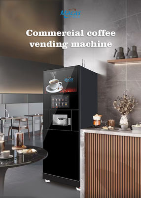 Macas เครื่องกาแฟกระเป๋าชุดสดอัตโนมัติเต็มแบบ พร้อมจอสัมผัส 27 นิ้วและการติดตามที่สมาร์ท