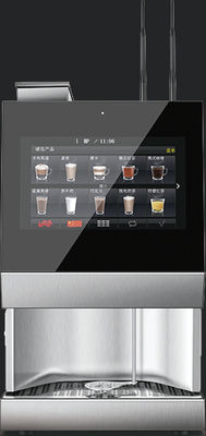 เครื่องขายกาแฟจากถั่วไปไปสู่ถ้วย สําหรับร้านกาแฟ